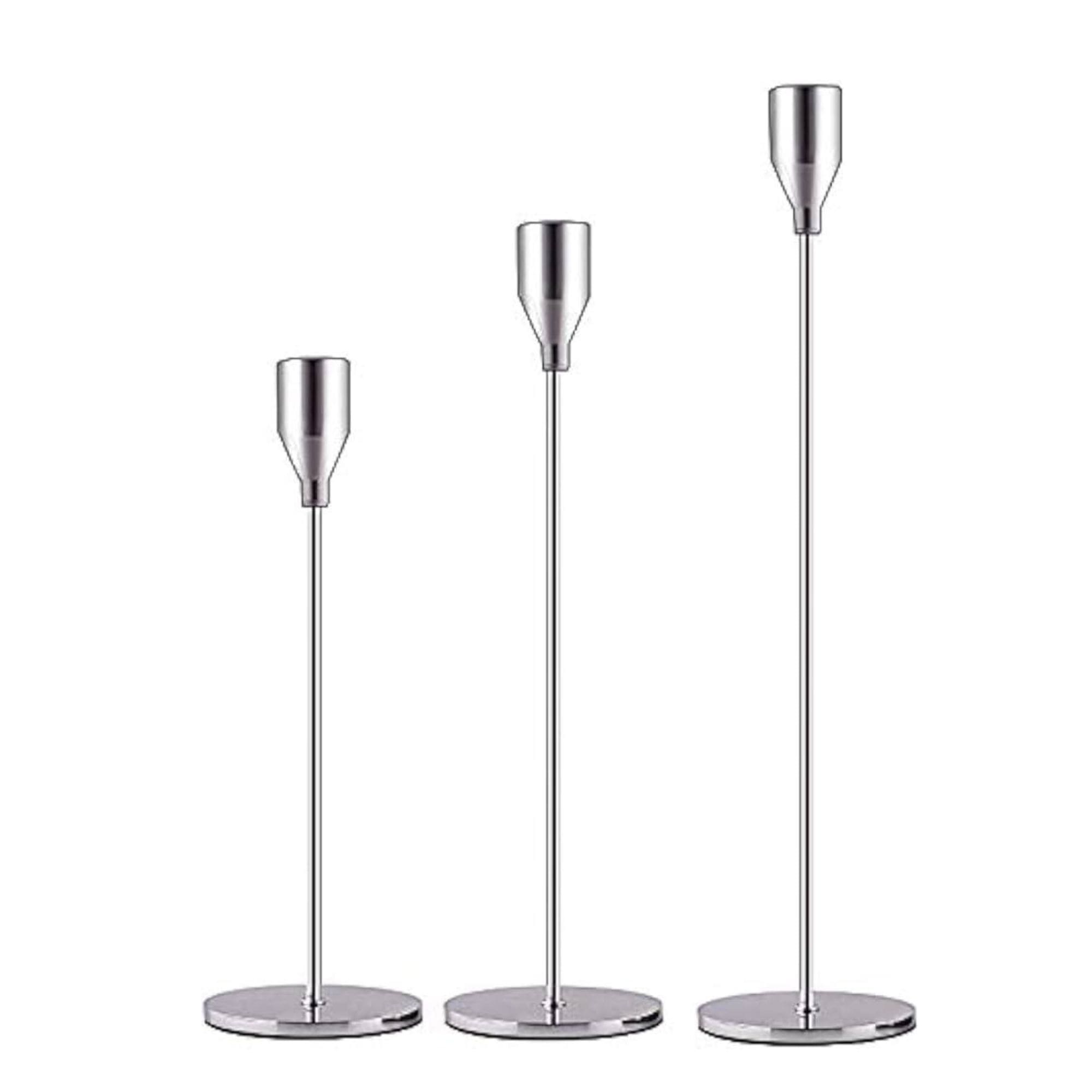 طقم شمعدان ثلاثي – 3 قطع