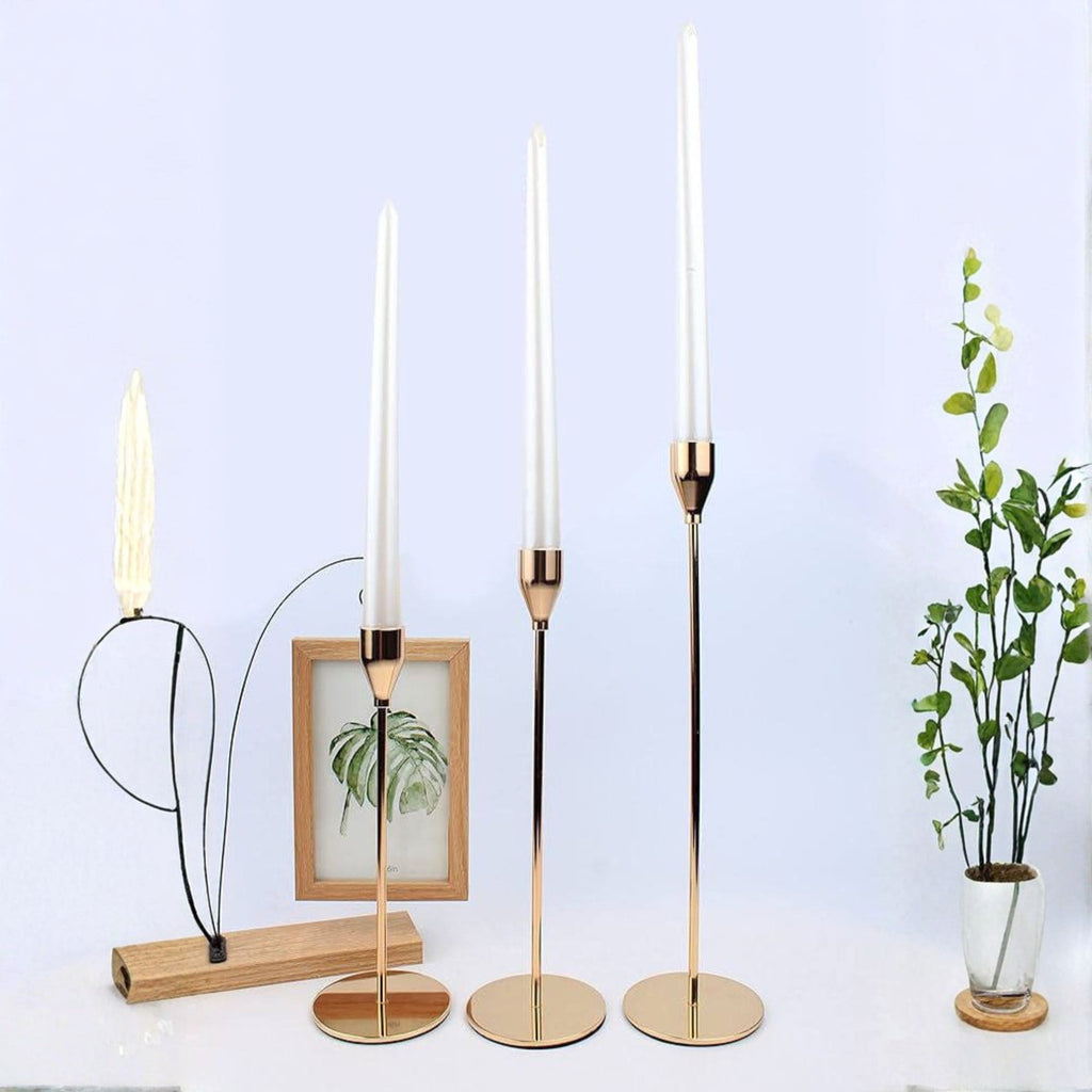 طقم شمعدان ثلاثي – 3 قطع