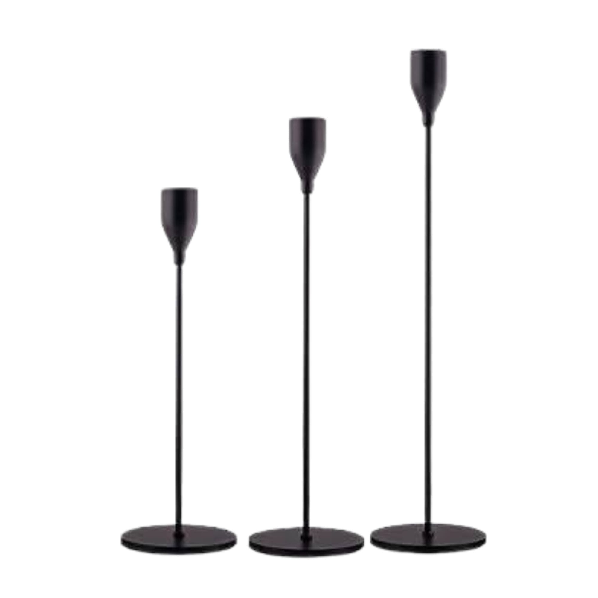 طقم شمعدان ثلاثي – 3 قطع